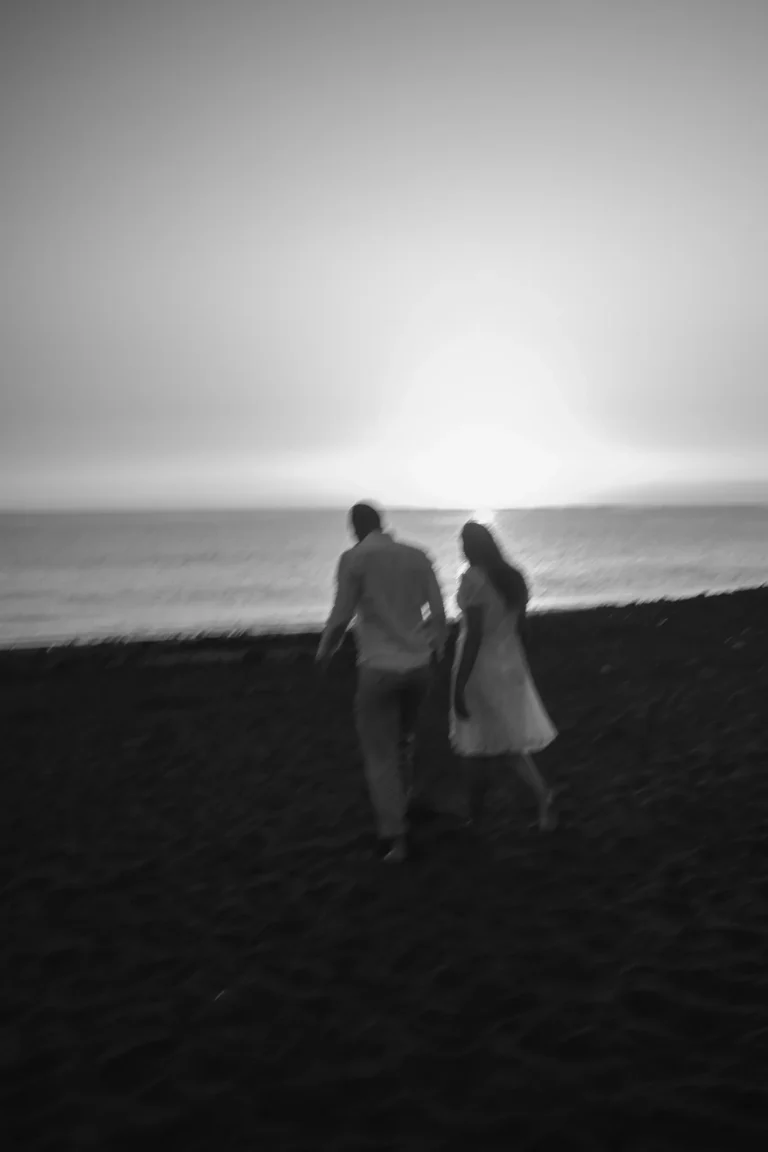 Brautpaar am Strand auf La Palma